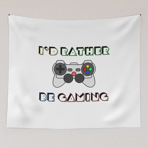 Item preview, I'd Rather Be Gaming designed and sold by Essenti4lgoods.