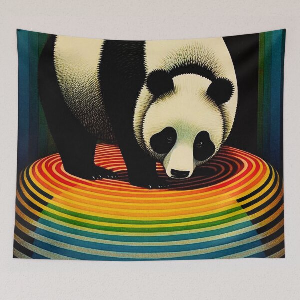 Item preview, Amazing Artistic Panda Full of Colors #8 designed and sold by Artistic Pandas.