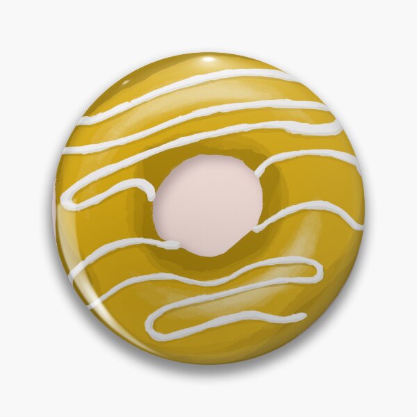 Item preview, Colorful donuts on blush pink hexagons | repeat pattern designed and sold by colorofmagic.
