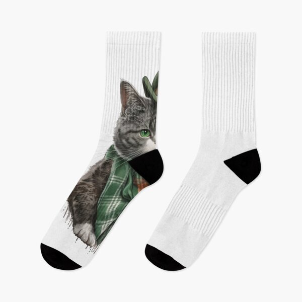 Item preview, St Patricks Day Cat Leprechaun Funny Lucky Green Proud Irish designed and sold by Modern Outlet  ⭐⭐⭐⭐⭐.