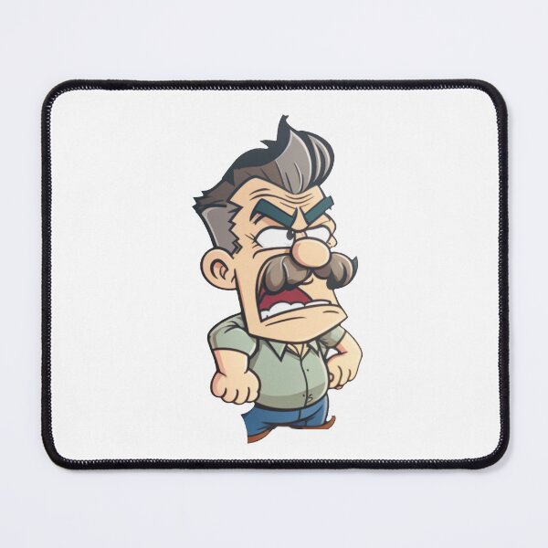 Item preview, Angry man designed and sold by Digital-Space.