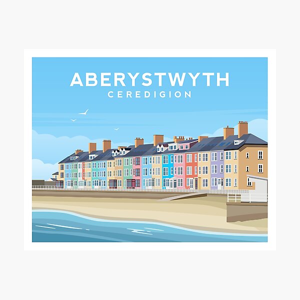 Item preview, Aberystwyth - Ceredigion, North Wales designed and sold by typelab.