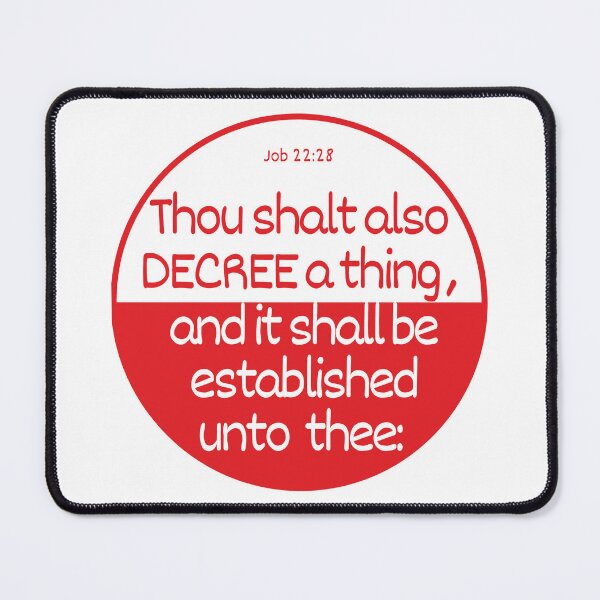 Item preview, Job 22:28 - Thou Shalt Also Decree A Thing designed and sold by Nancyanna.