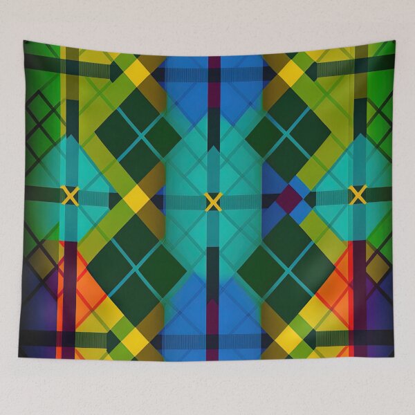 Item preview, Colored Tartan Pattern designed and sold by Juliascutecornr.
