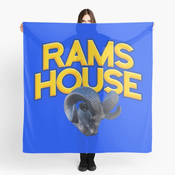 2022 Los Angeles Rams House Promotional Nickelodeon Christmas Scarf