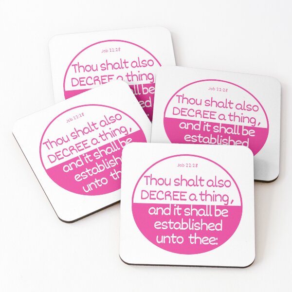 Item preview, Job 22:28 - Thou Shalt Also Decree A Thing designed and sold by Nancyanna.