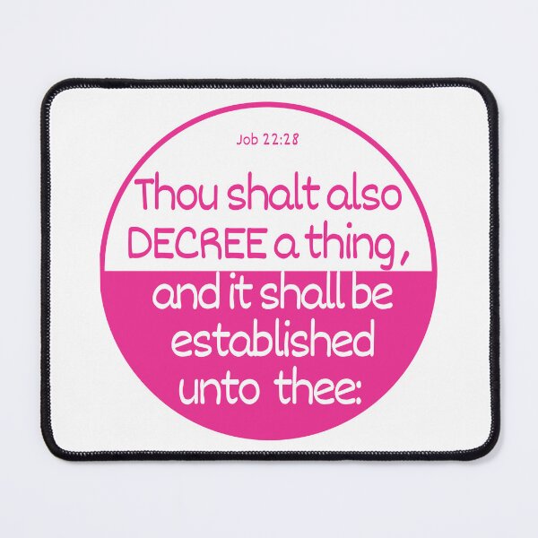 Item preview, Job 22:28 - Thou Shalt Also Decree A Thing designed and sold by Nancyanna.
