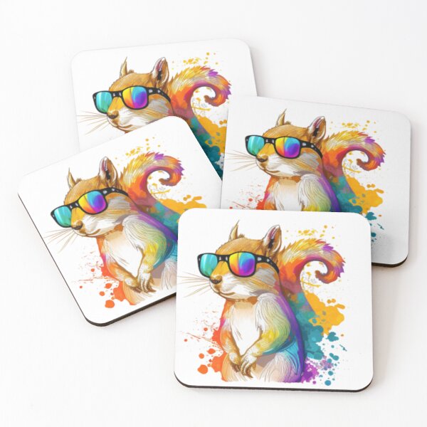 Item preview, Squirrel with Sunglasses designed and sold by Platanus22.