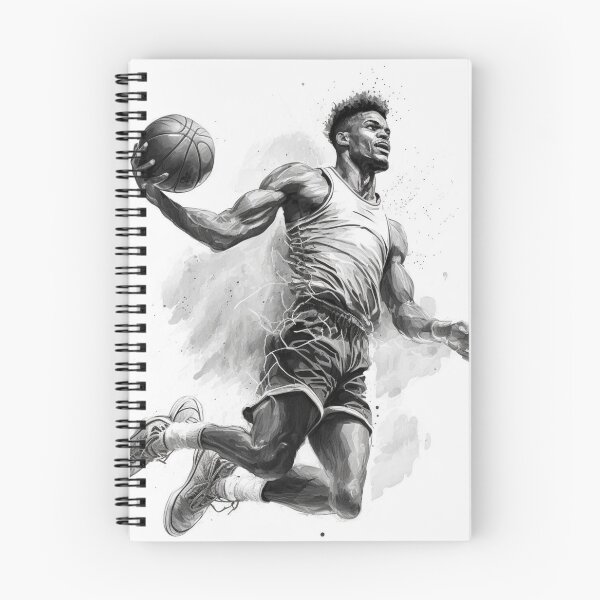 Item preview, Jumping Basketball Player Dunking Gift designed and sold by TeeArtistry.