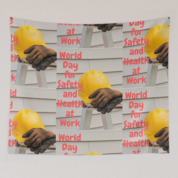 Item preview, World Day for Safety and Health at Work designed and sold by Simo0455.