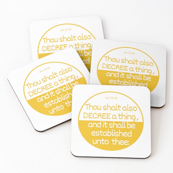 Item preview, Job 22:28 - Thou Shalt Also Decree A Thing designed and sold by Nancyanna.