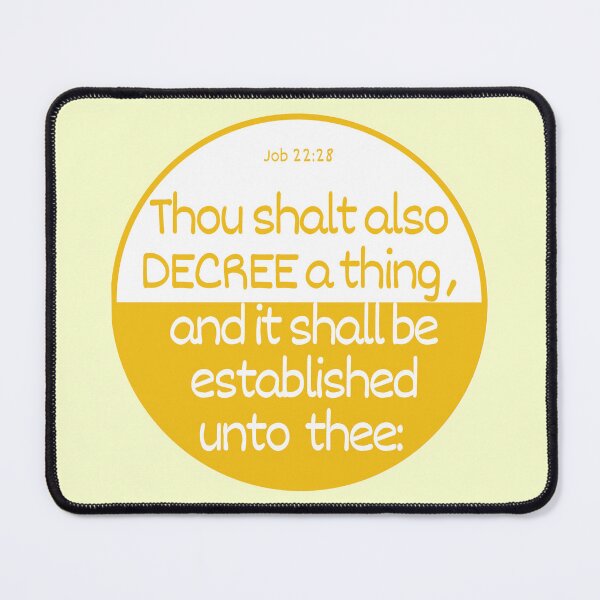 Item preview, Job 22:28 - Thou Shalt Also Decree A Thing designed and sold by Nancyanna.