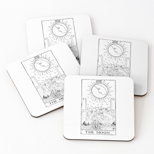 Item preview, Moon Tarot in black designed and sold by winterwinter.