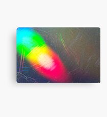 Mystery X - Scratched CD Canvas Print