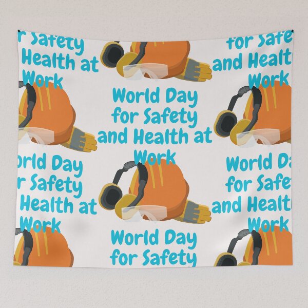 Item preview, World Day for Safety and Health at Work designed and sold by Simo0455.