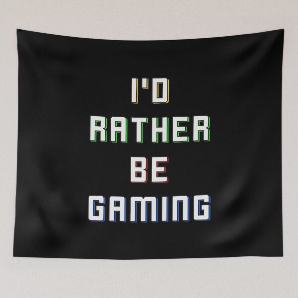 Item preview, Id Rather Be Gaming designed and sold by Essenti4lgoods.