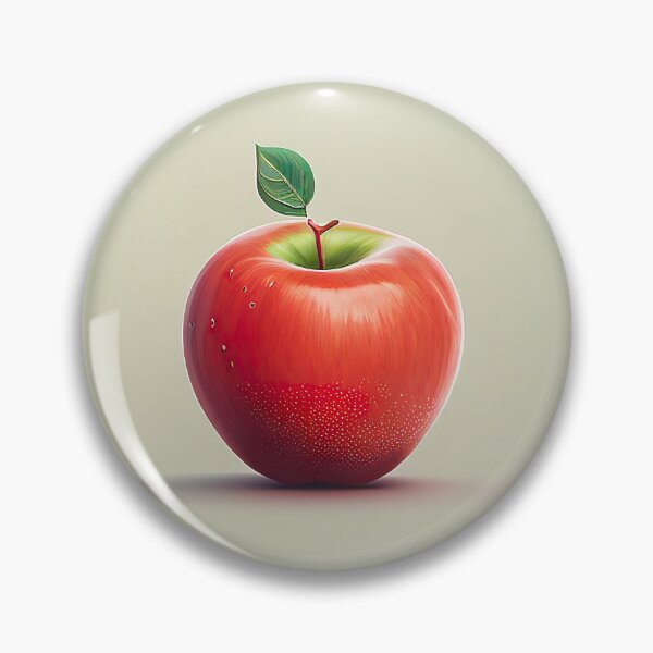 Item preview, Minimalist Red Apple Illustration Drawing designed and sold by unrealartwork.