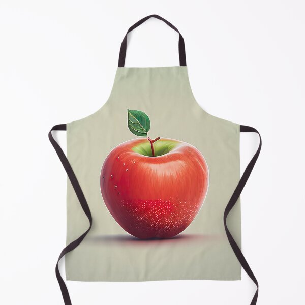 Item preview, Minimalist Red Apple Illustration Drawing designed and sold by unrealartwork.