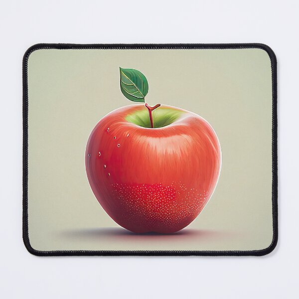 Item preview, Minimalist Red Apple Illustration Drawing designed and sold by unrealartwork.