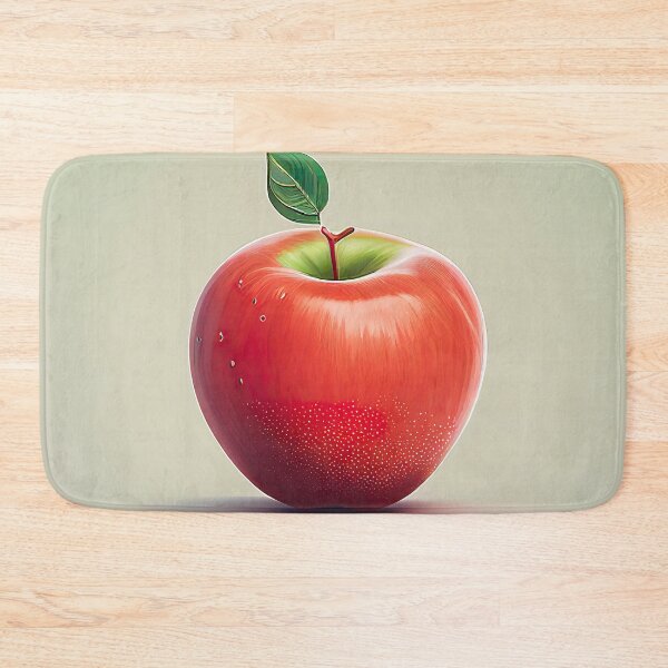 Item preview, Minimalist Red Apple Illustration Drawing designed and sold by unrealartwork.