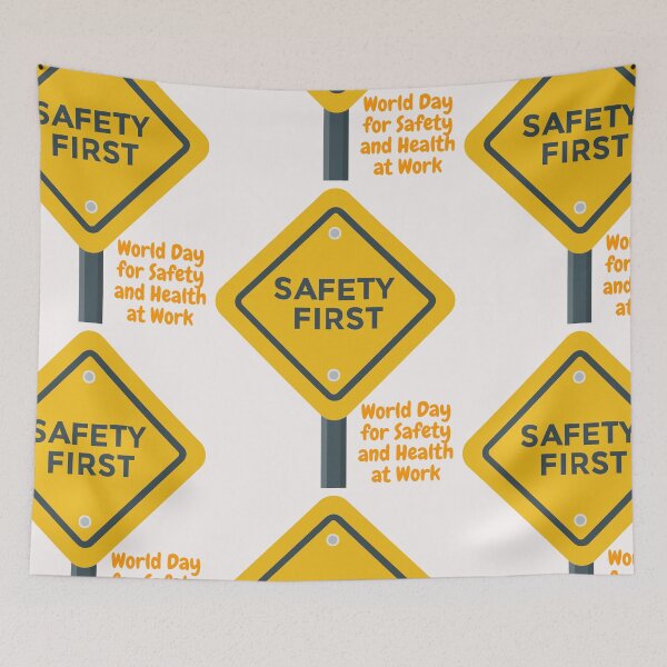 Item preview, World Day for Safety and Health at Work designed and sold by Simo0455.