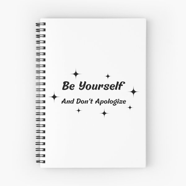 Item preview, Be yourself and don't apologize - Self love designed and sold by Matjermoon.