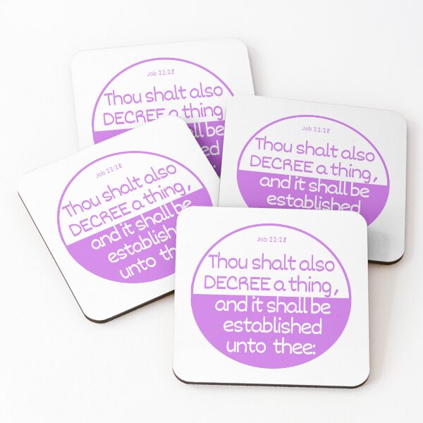 Item preview, Job 22:28 - Thou Shalt Also Decree A Thing designed and sold by Nancyanna.