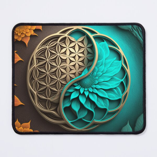 Item preview, Ying Yang-Flower of life-Harmony designed and sold by KrisG-Art.