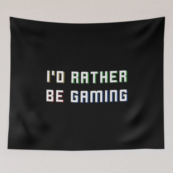 Item preview, I'd Rather Be Gaming designed and sold by Essenti4lgoods.