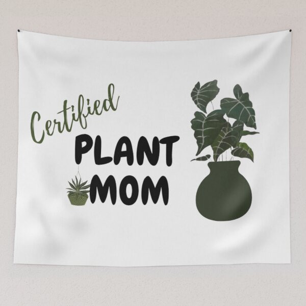 Item preview, Certified Plant Mom (Green) designed and sold by MissBubblegumBlue.