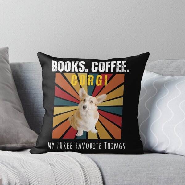 Item preview, Books,Coffee, Corgi  - My Three Favorite Things designed and sold by So Witcasm ?.