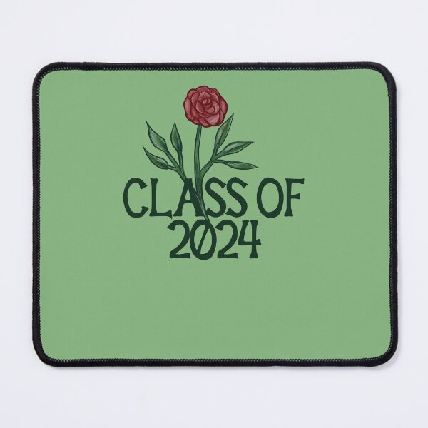 Item preview, Class of 2024 red rose art designed and sold by FrictionMaxxing.