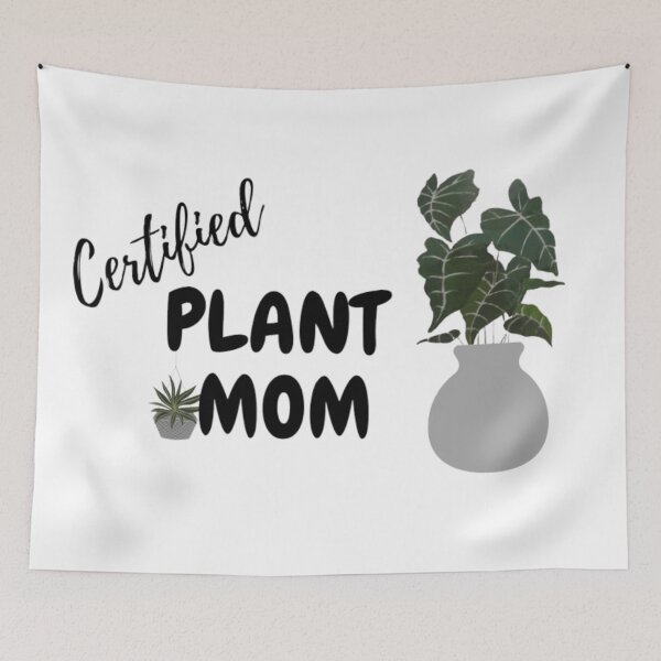 Item preview, Certified Plant Mom (Grey) designed and sold by MissBubblegumBlue.