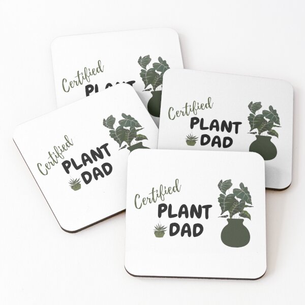 Item preview, Certified Plant Dad (Green) designed and sold by MissBubblegumBlue.