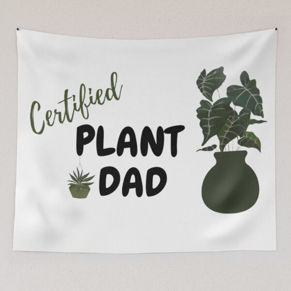 Item preview, Certified Plant Dad (Green) designed and sold by MissBubblegumBlue.