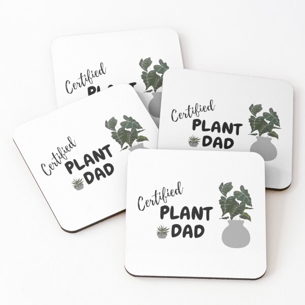 Item preview, Certified Plant Dad (Grey) designed and sold by MissBubblegumBlue.