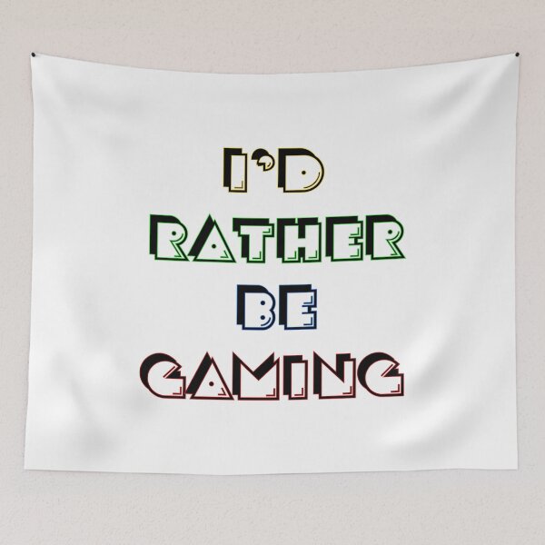 Item preview, I'd Rather Be Gaming designed and sold by Essenti4lgoods.