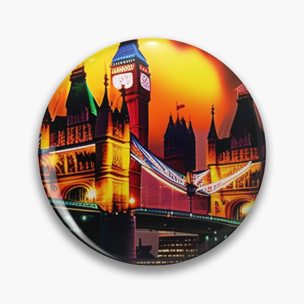 Item preview, A Burning London Skyline at Night designed and sold by Deadlyhal.