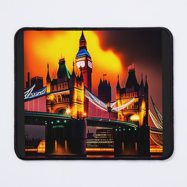 Item preview, A Burning London Skyline at Night designed and sold by Deadlyhal.