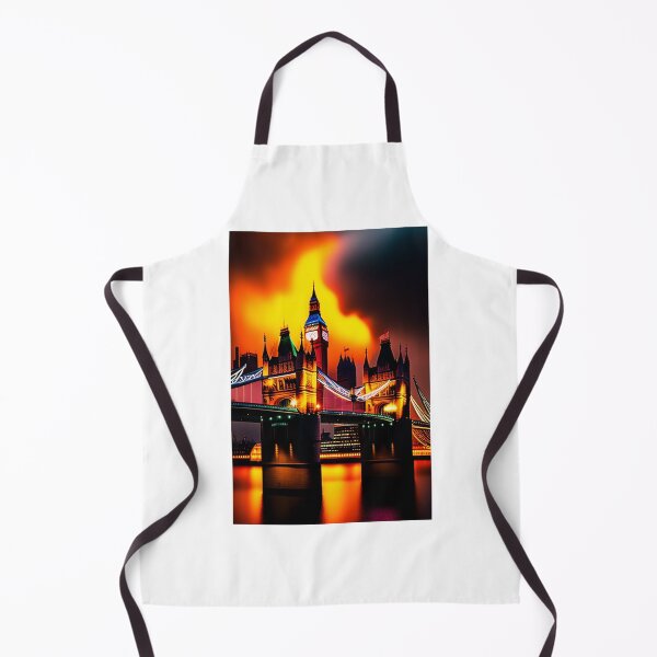 Item preview, A Burning London Skyline at Night designed and sold by Deadlyhal.