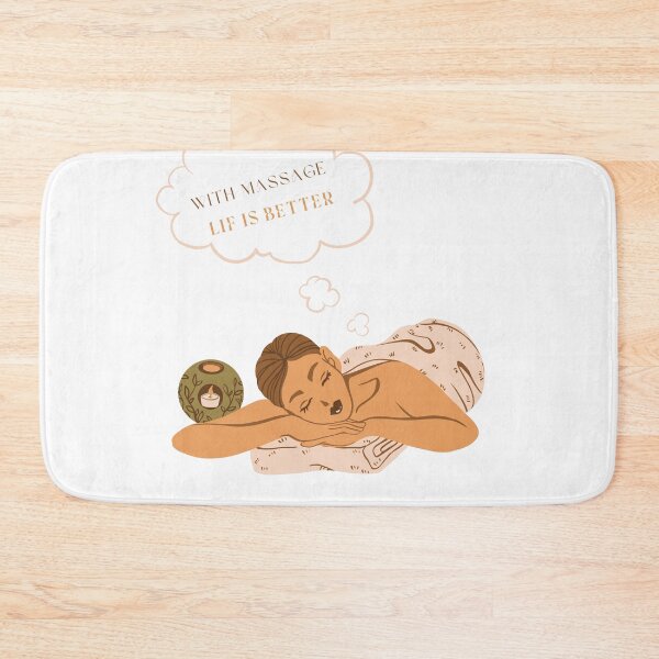 Artikelvorschau, Das Leben ist besser mit Massage entworfen und verkauft von Innovativeartco ⭐⭐⭐⭐⭐(12k).