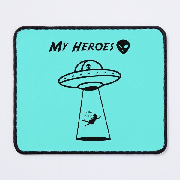 Item preview,  Funny phrase Alien abduction mother-in-law black theme designed and sold by Yes-Monkey.