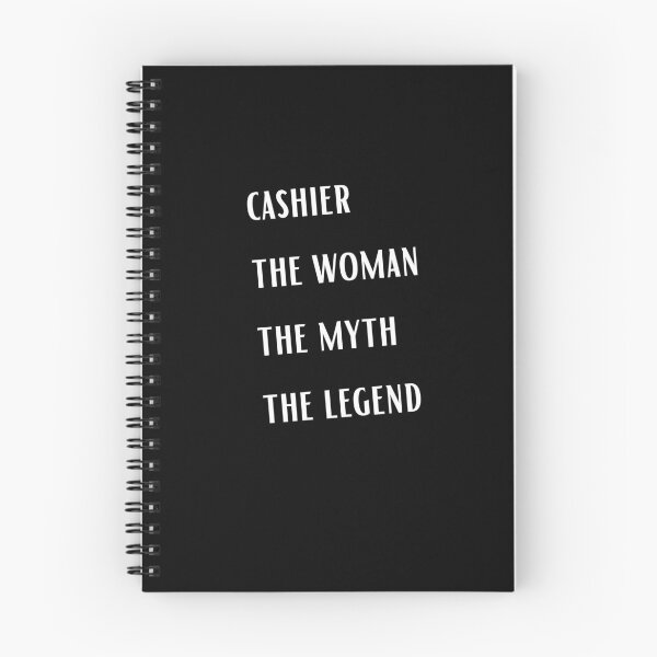 Item preview, Cashier The Woman The Myth The Legend designed and sold by Unique-for-U.