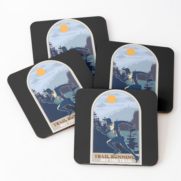 Item preview, Trail running Hit the trail designed and sold by HomeCoquette.