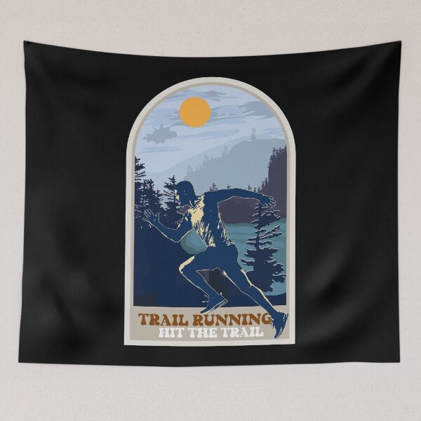 Item preview, Trail running Hit the trail designed and sold by HomeCoquette.