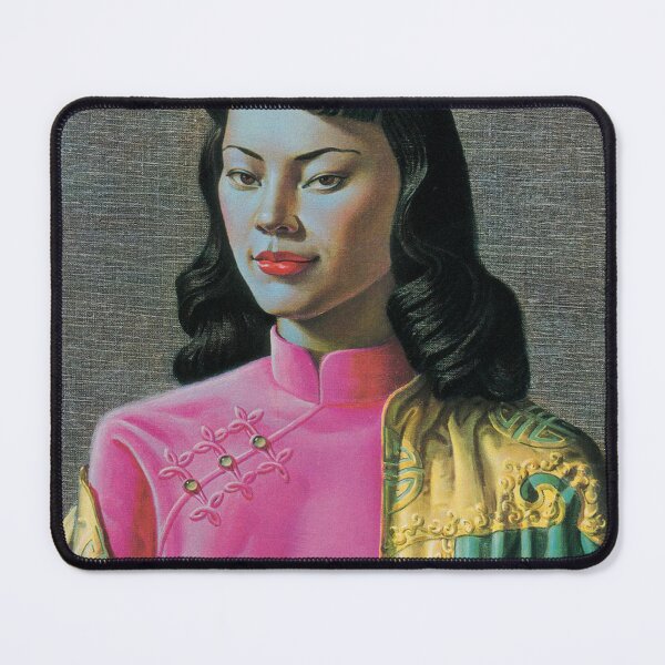 Item preview, Miss Wong Vladimir Tretchikoff Vintage Painting, Famous Art reproduction, Fashion Illustration designed and sold by HoneymoonHotel.