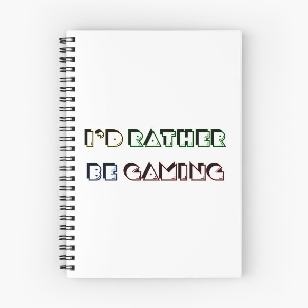 Item preview, I'd Rather Be Gaming designed and sold by Essenti4lgoods.