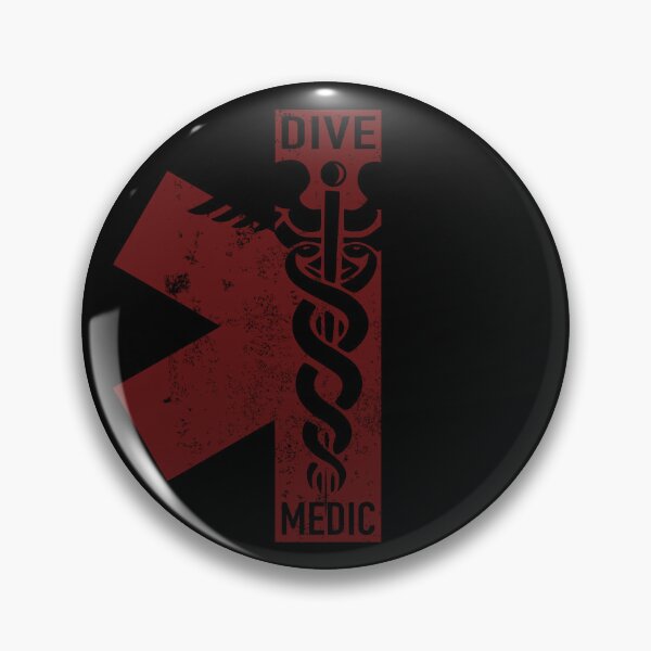 Item preview, Dive Medic (distressed) designed and sold by StrongVlad.