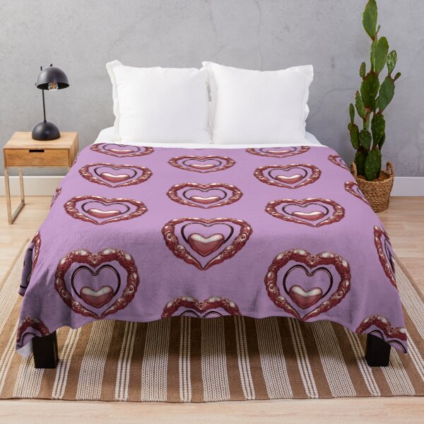 Artikelvorschau, Pink Metallic Heart entworfen und verkauft von Digiheart.