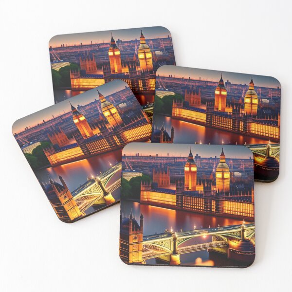 Item preview, London Skyline At Night designed and sold by Deadlyhal.